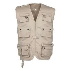 Gilet REPORTER Beige
