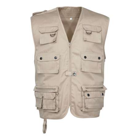 Gilet REPORTER Beige