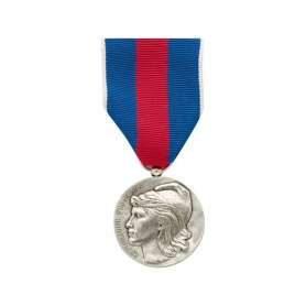Médaille Ordonnance SERVICE MILITAIRE VOLONTAIRE ARGENT