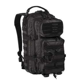 US Assault Pack Tactical Bag Black Mil-Tec