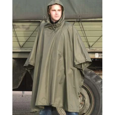 Poncho Ripstop Kaki