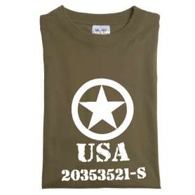ALLIED STAR T-Shirt Green Mil-Tec