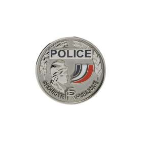 Médaille Police Nationale Ronde