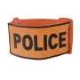 Brassard POLICE Brodé Orange