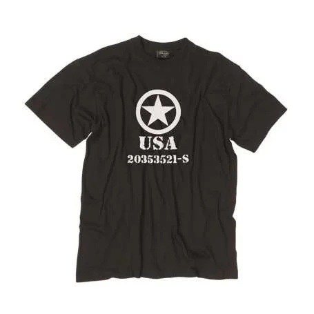 Tee-Shirt ALLIED STAR Noir