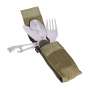 Cutlery with Pocket Knife Mil-Tec