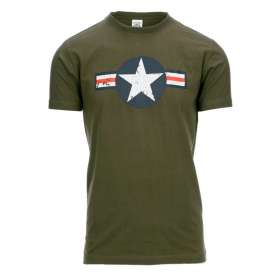 Tee-Shirt USAF WWII Vert OD