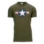 Tee-Shirt USAF WWII Vert OD