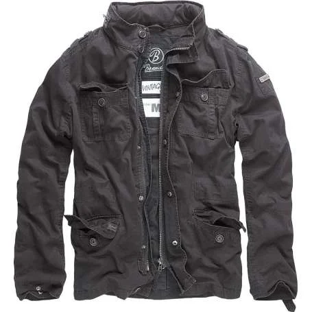 Veste Brandit mi-saison Britannia Noir