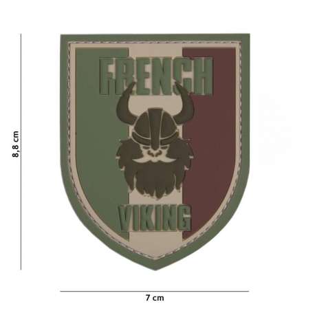 Patch 3D PVC French Viking Woodland