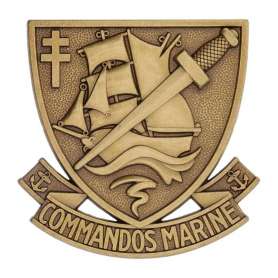 Commandos Marine Beret Badge Boussemart