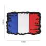 3D PVC patch Vintage French flag