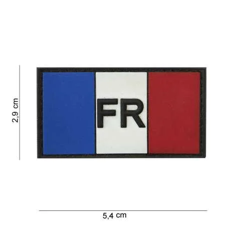 Patch 3D PVC Drapeau France