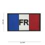 3D PVC patch France 101 Inc. flag