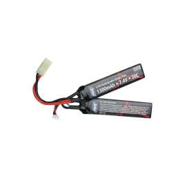 Batterie LiPo 7.4V 1300mAh 25C 2 Sticks ASG