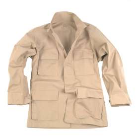 US BDU RipStop Khaki Jacket Mil-Tec