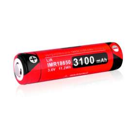 Batterie Rechargeable IMR 18650 3,6V 3100mAh Klarus