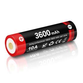Batterie Rechargeable Micro USB 18650 3,6V 3600mAh Klarus