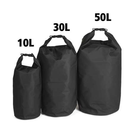 Sac de Transport Étanche 10L Noir Mil-Tec
