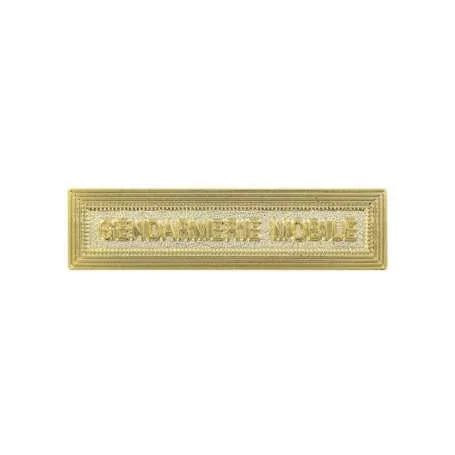Agrafe Ordonnance Gendarmerie Mobile