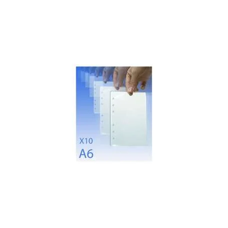 Recharge de 10 Feuilles Plastifiées CLA6 Opex