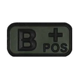 Patch 3D PVC B POS Vert OD