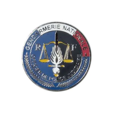 Médaille Gendarmerie OPJ pour porte-carte