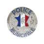 Médaille Police Municipale pour porte-carte Patrol Equipement