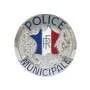 Médaille Police Municipale pour porte-carte Patrol Equipement