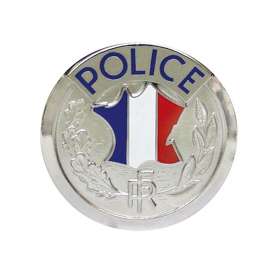 Médaille Police Nationale pour porte-carte Patrol Equipement