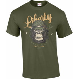 T-Shirt Liberty or Death Army Design (photo non contractuelle)