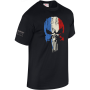 T-Shirt Punisher Noir Army Design