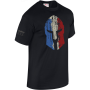 T-Shirt Spartan Noir Army Design