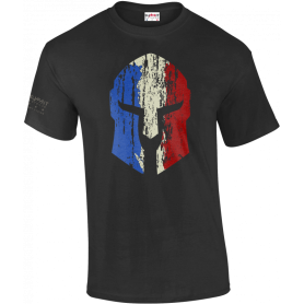 Spartan T-Shirt Black Army Design