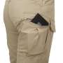 Pantalon Womens UTP Polycotton Ripstop Khaki Helikon-Tex avec accessoires (non inclus)