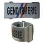 Brassard Gendarmerie Réfléchissant Gris Patrol Equipement