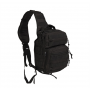 US Assault Pack One Strap Small Shoulder Bag Black Mil-Tec