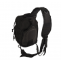 US Assault Pack One Strap Small Shoulder Bag Black Mil-Tec