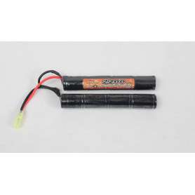 Batterie NiMh 9.6V 2200mAh 2 Sticks VB Power