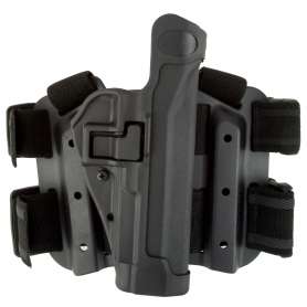 Blackhawk SERPA L2 Glock 17 Tactical Holster Black Left-Handed