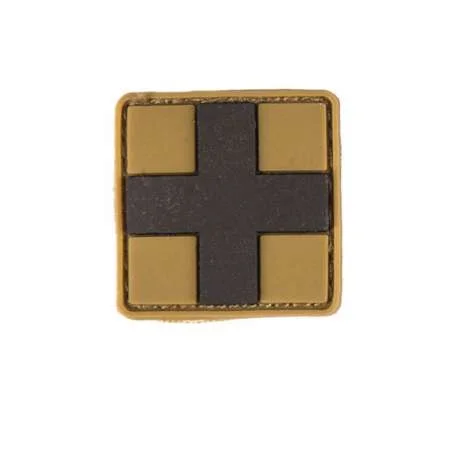 Patch 3D PVC Croix Medic PM Coyote Mil-Tec