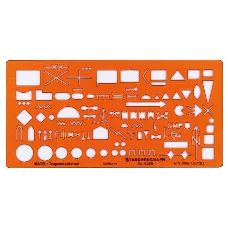 Normographe OTAN Standardgraph 8355
