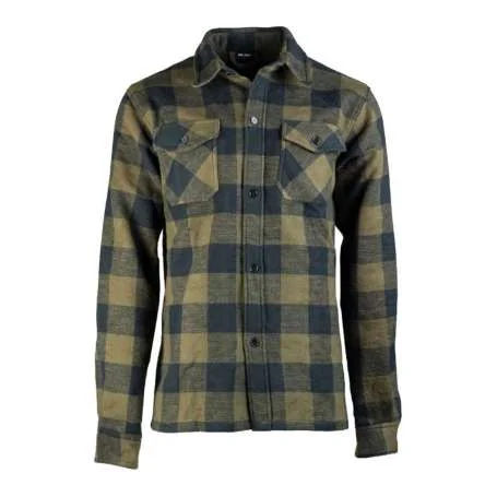 Chemise Canadienne Noire/Verte Mil-Tec®