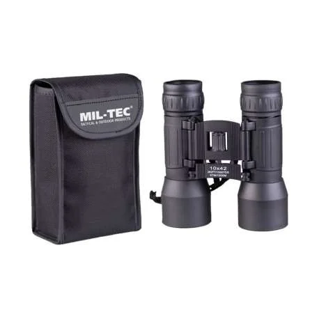 Jumelles pliables 10x42 Noir - Mil-Tec 15703002