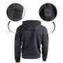 Sweat à Capuche Tactical Noir Mil-Tec