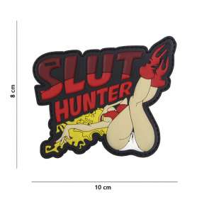 Slut Hunter Rouge PVC patch 101 Inc.
