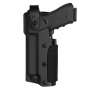 Zoom VKZ8 Holster for Glock 17/19 with Black Left-Hand Lamp/Laser Vega Holster