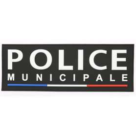 Flap Dorsale Police Municipale PVC avec Liseré BBR DMB Products BPZPMDPVCHV