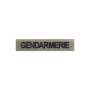 Embroidered GENDARMERIE name band Khaki DMB Products