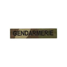 GENDARMERIE Embroidered Camo Name Stripe DMB Products